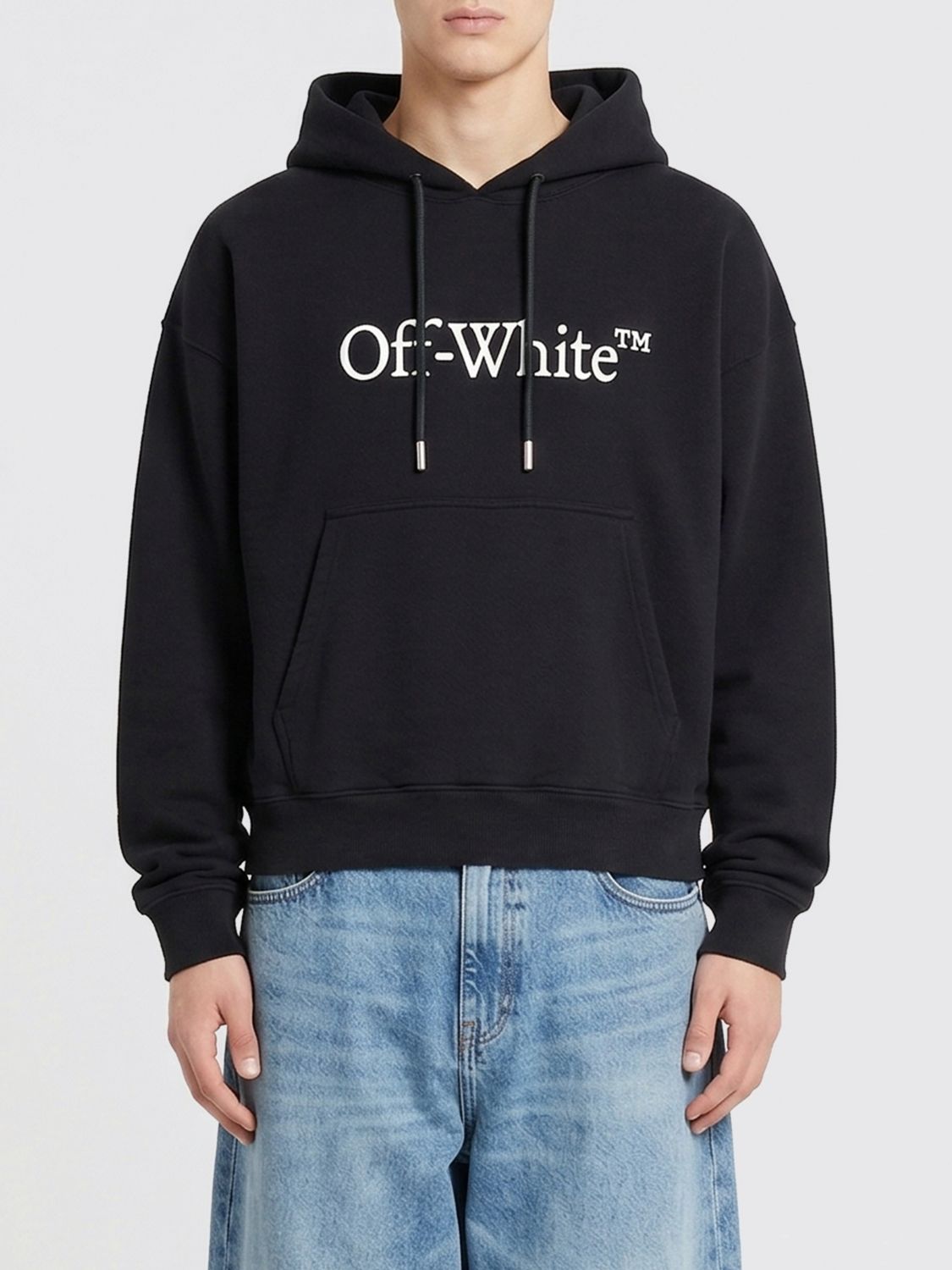 Off-White Cotton Hoodie　オフホワイト コットン フーディ Off-White