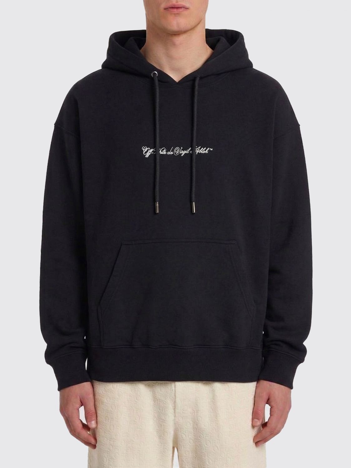 Off-White Cotton Hoodie　オフホワイト コットン フーディ Off-White