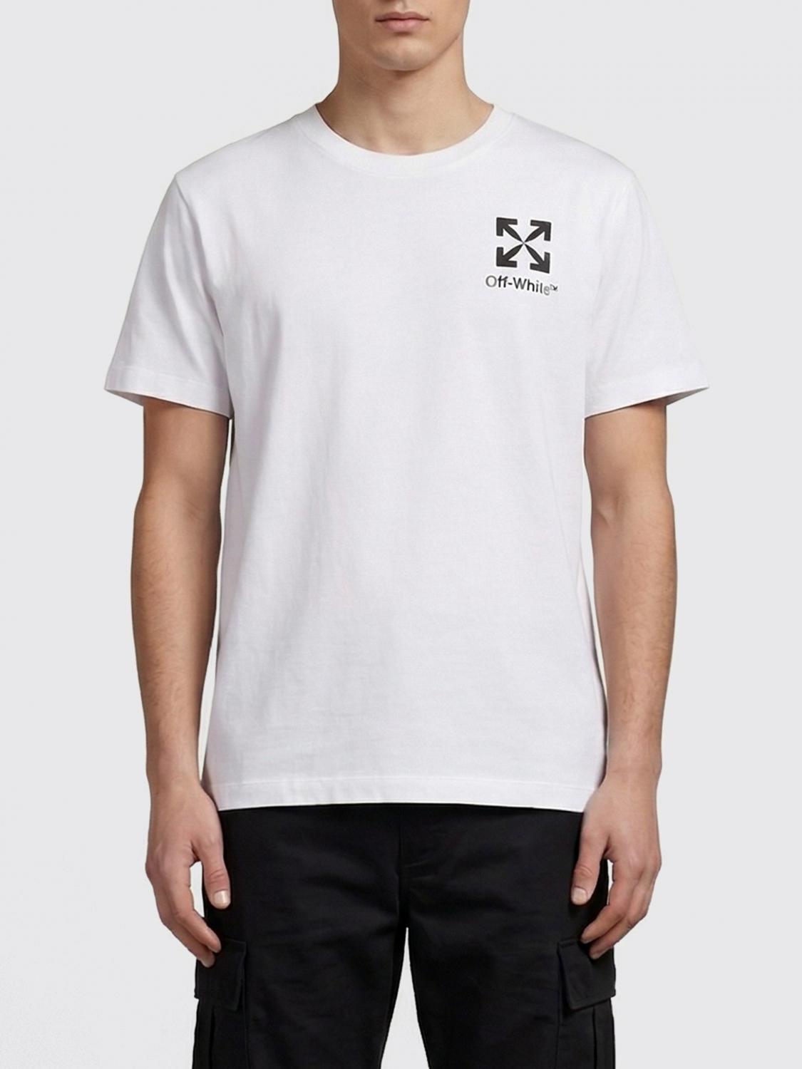 Off-White T-shirt in cotone con logo Arrow