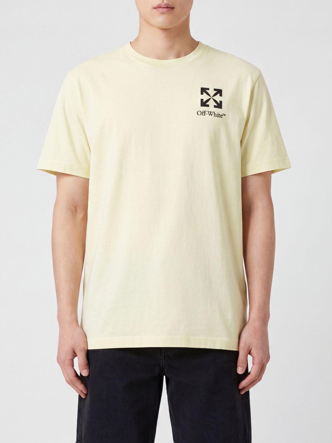 Off-White T-shirt in cotone con logo Arrow