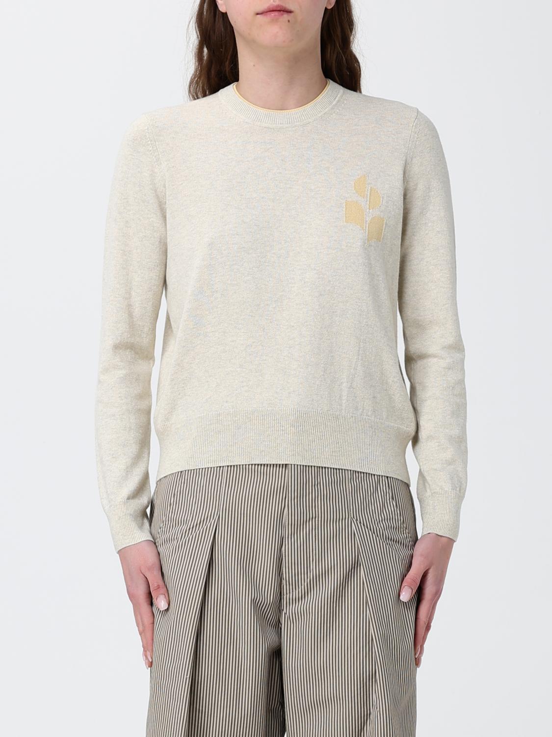 ISABEL MARANT ETOILE Rundhals-Pullover aus Wolle und Baumwolle
