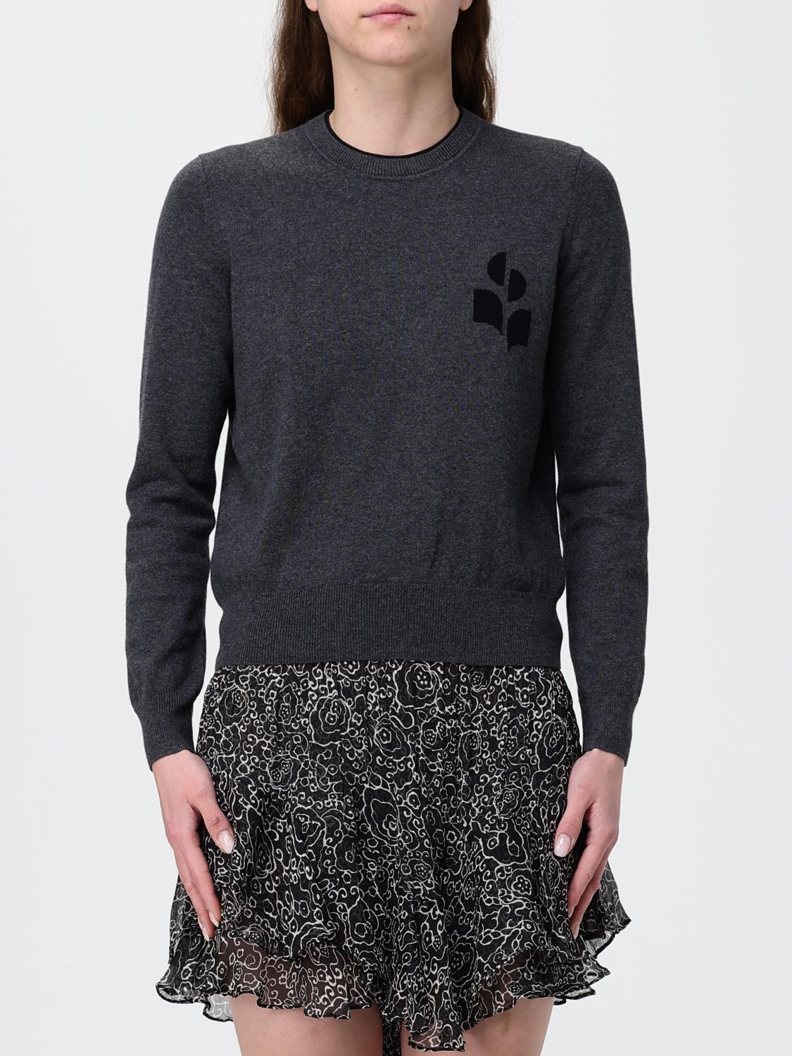ISABEL MARANT ETOILE Wool and Cotton Crewneck Pullover　ISABEL MARANT ETOILE ウール＆コットン クルーネック プルオーバー ISABEL