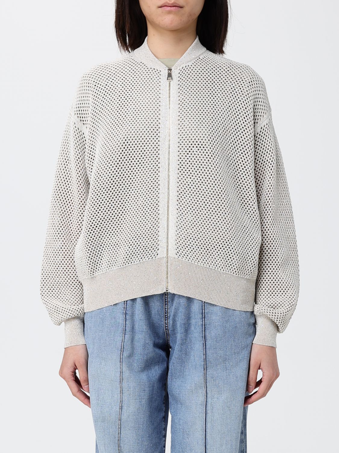 FABIANA FILIPPI Cardigan aus Baumwollmischung