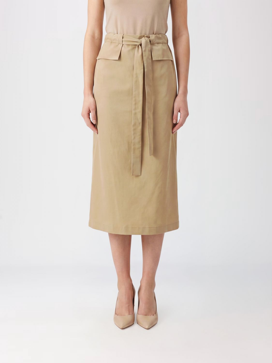 FABIANA FILIPPI Skirt Woman color Brown
