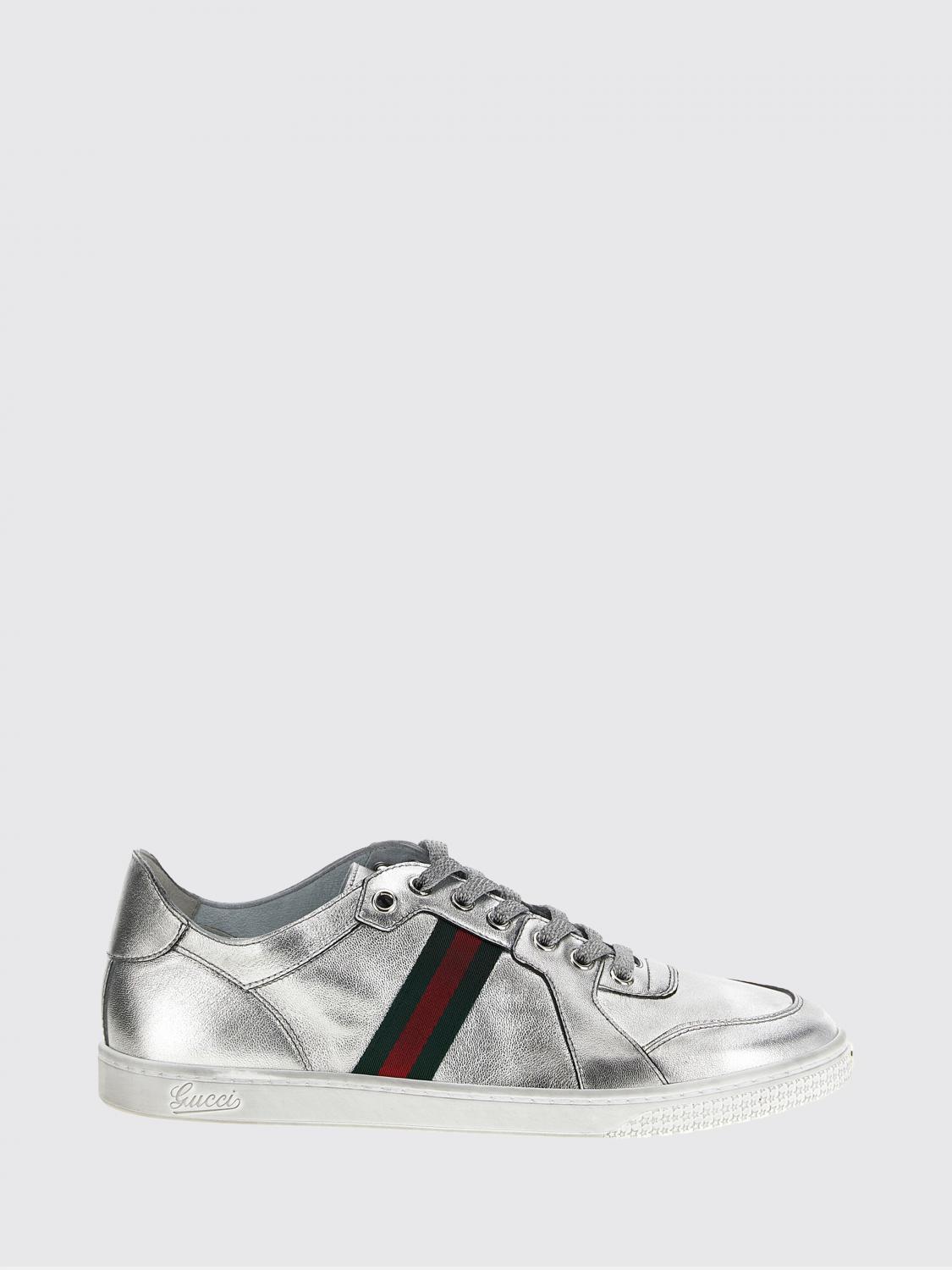 GUCCI Sneakers Stretch in pelle laminata