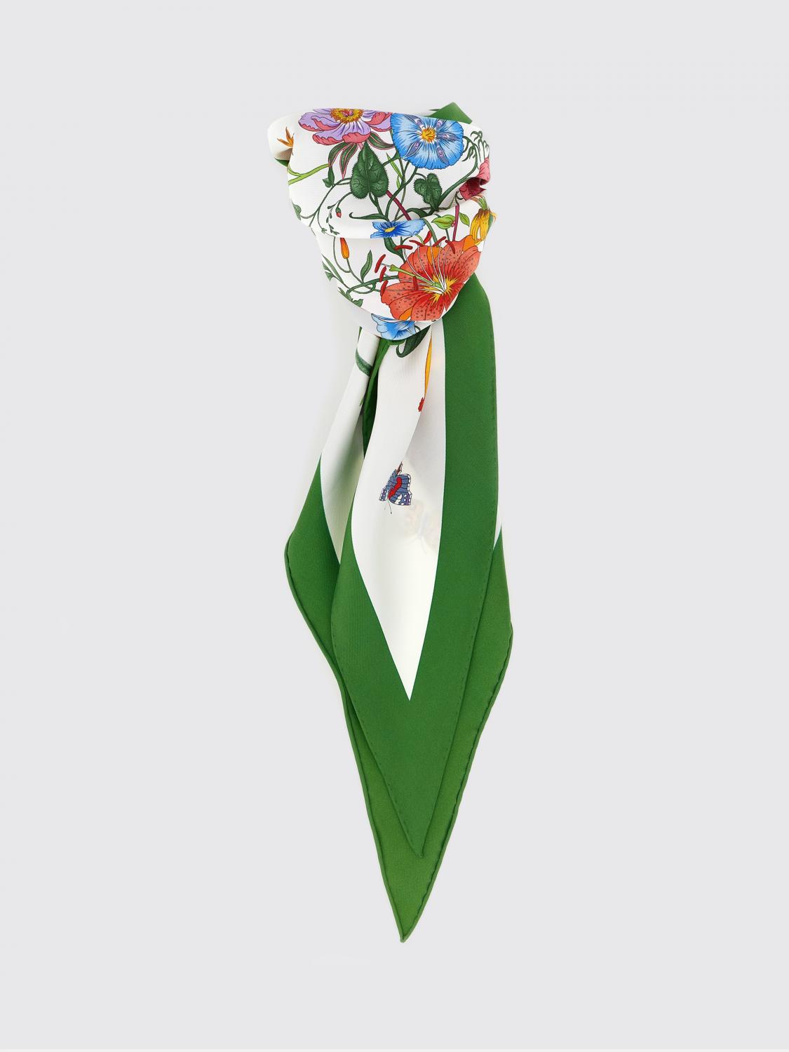 GUCCI Foulard in seta stampato