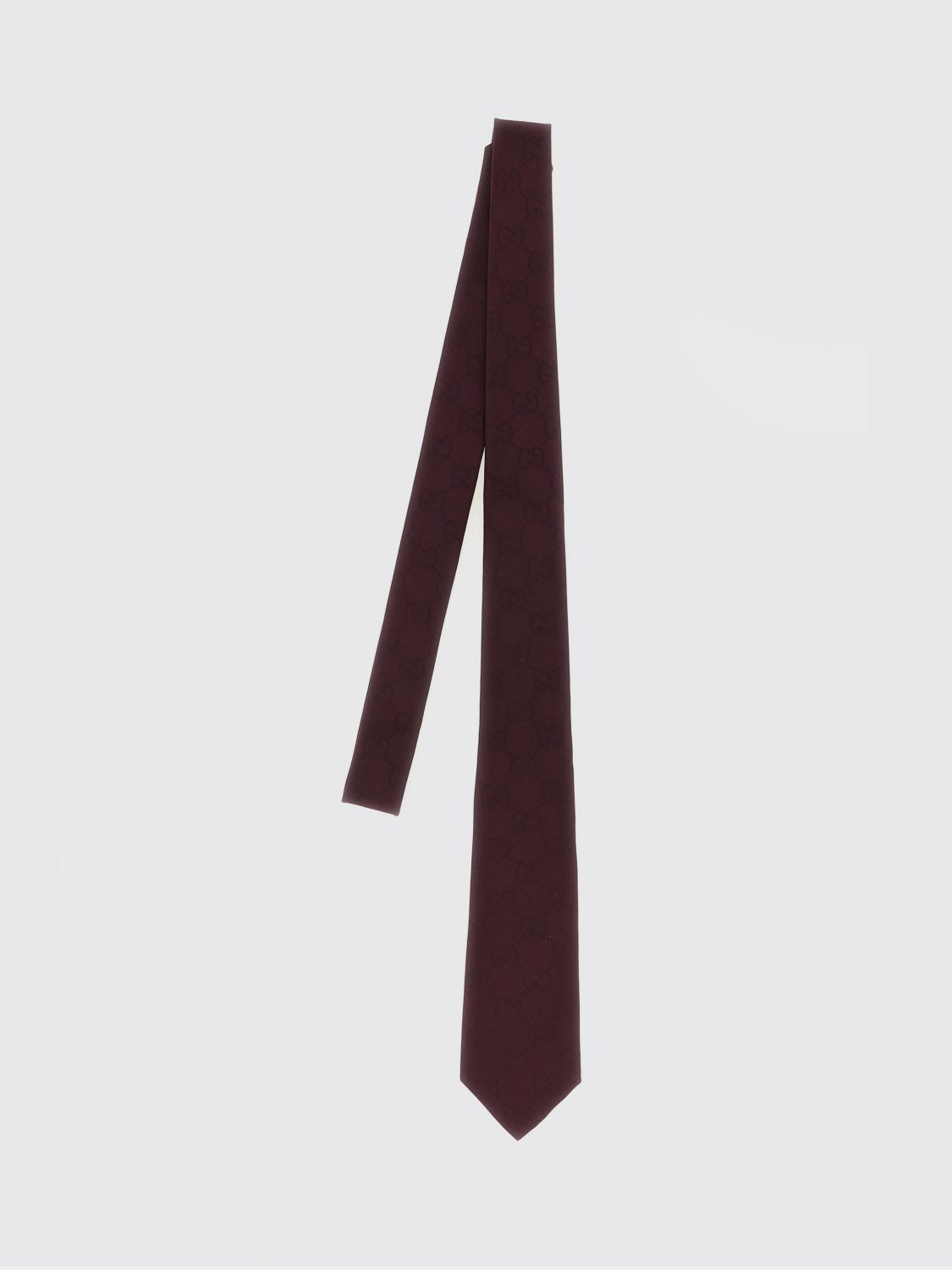 GUCCI GUCCI Tie Men color Burgundy　GUCCI ネクタイ メンズ カラー バーガンディ