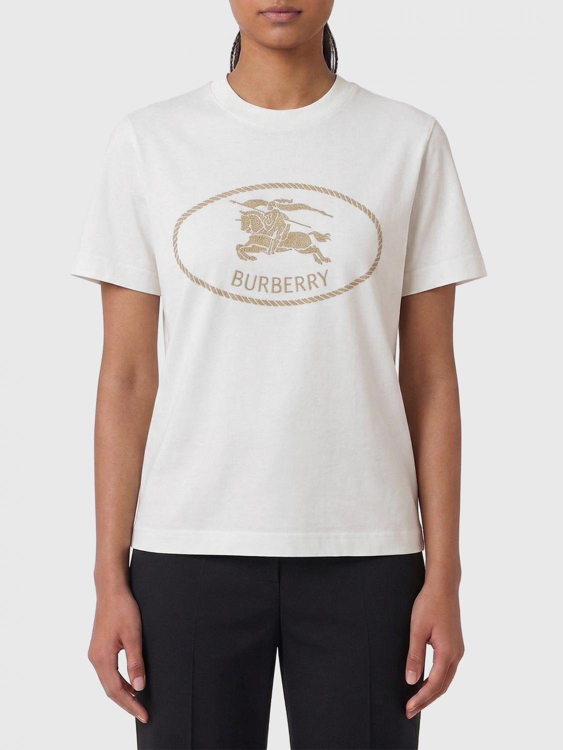 BURBERRY Baumwoll-T-Shirts mit Logo