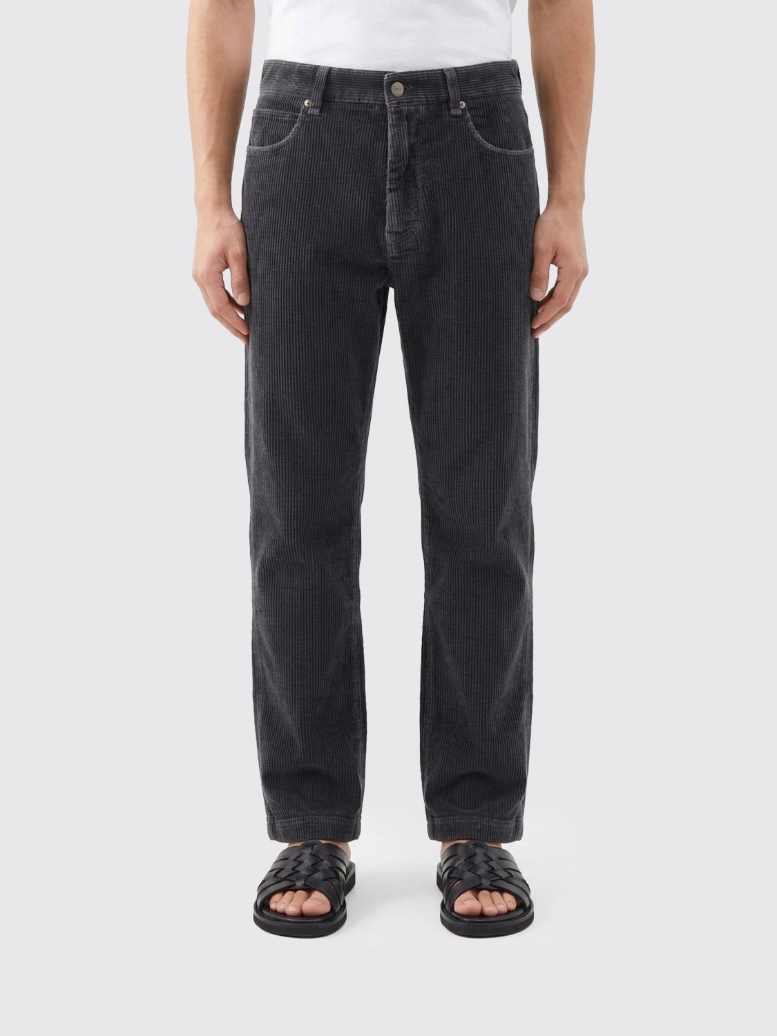 FENDI Pantaloni dritti in velluto a coste