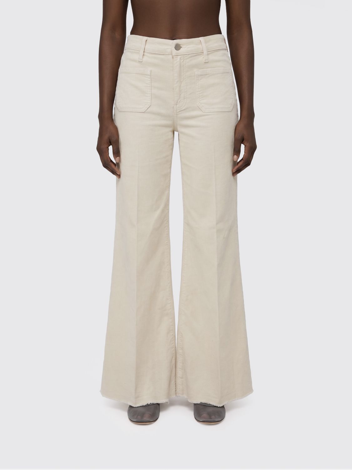 MOTHER Jeans Donna colore Panna