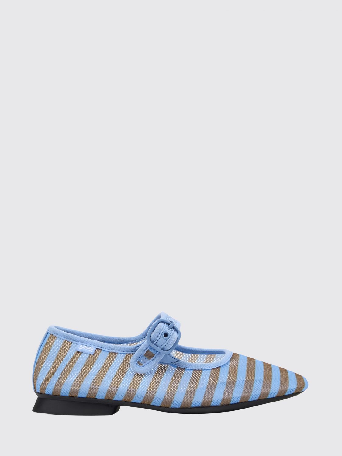 CAMPER Casi Myra Ballerinas aus gestreiftem Recycling-Polyester