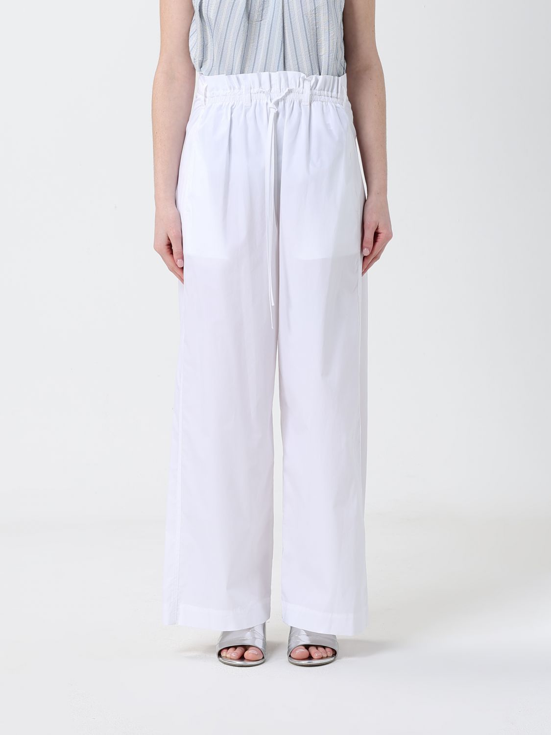 Tela Cotton Blend Palazzo Trousers