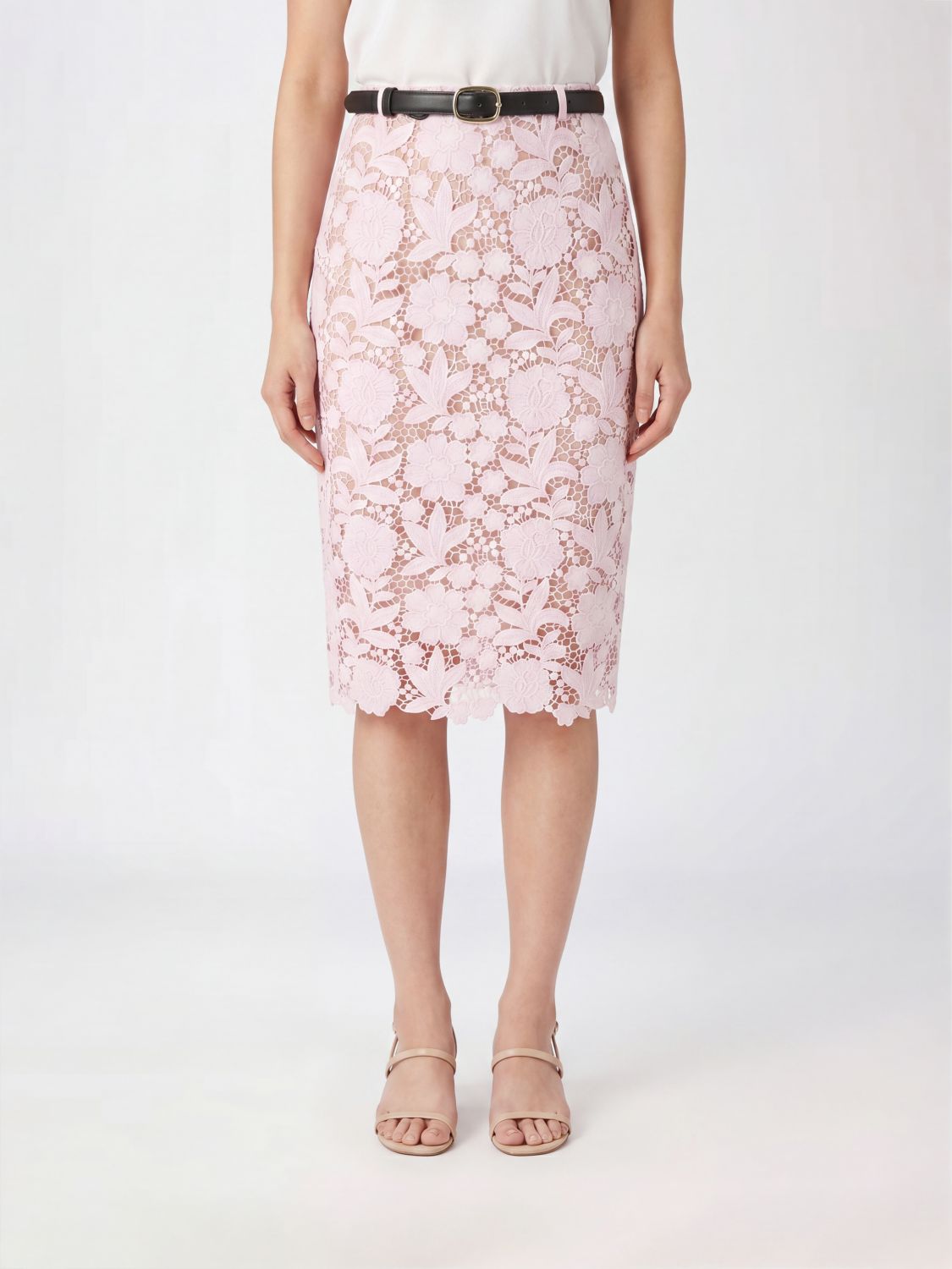 SELF-PORTRAIT Skirt Woman color Pink