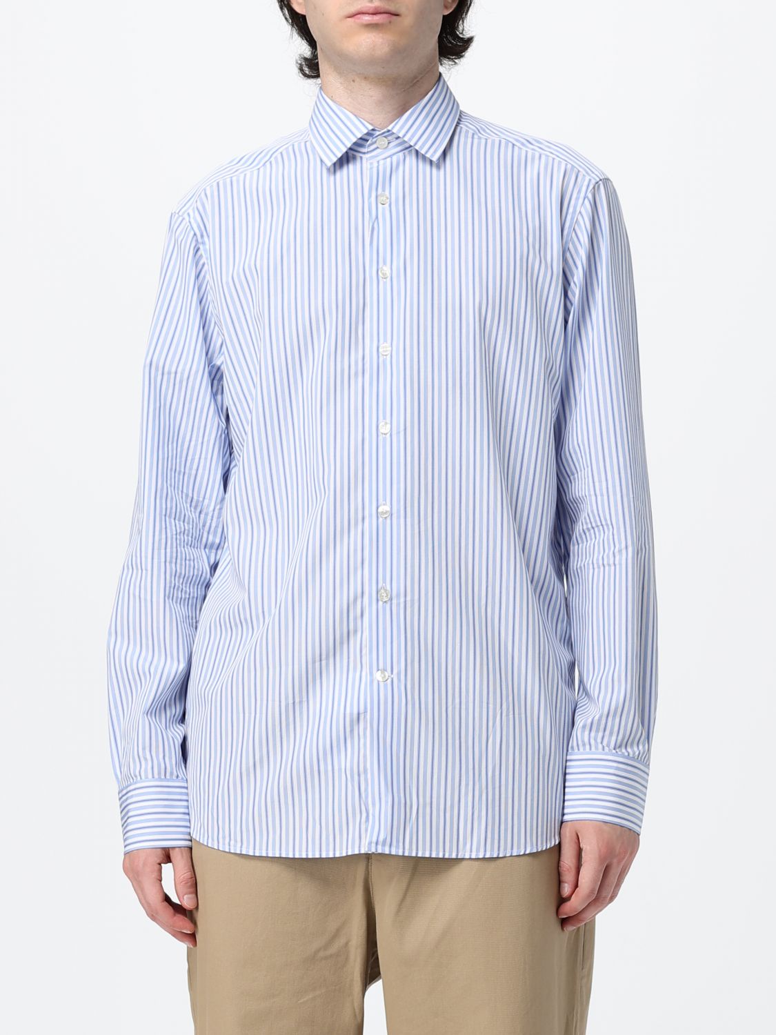 ETRO Shirt Men color Blue