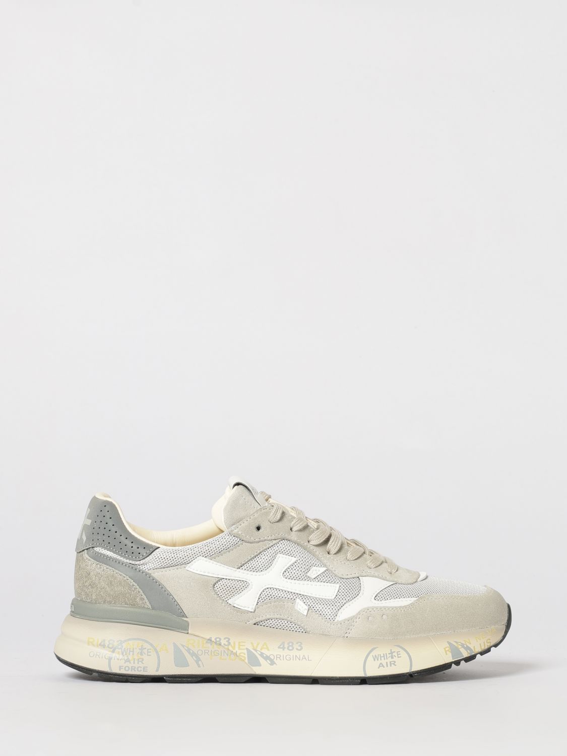 PREMIATA Mick Sneaker aus Used-Wildleder und Mesh