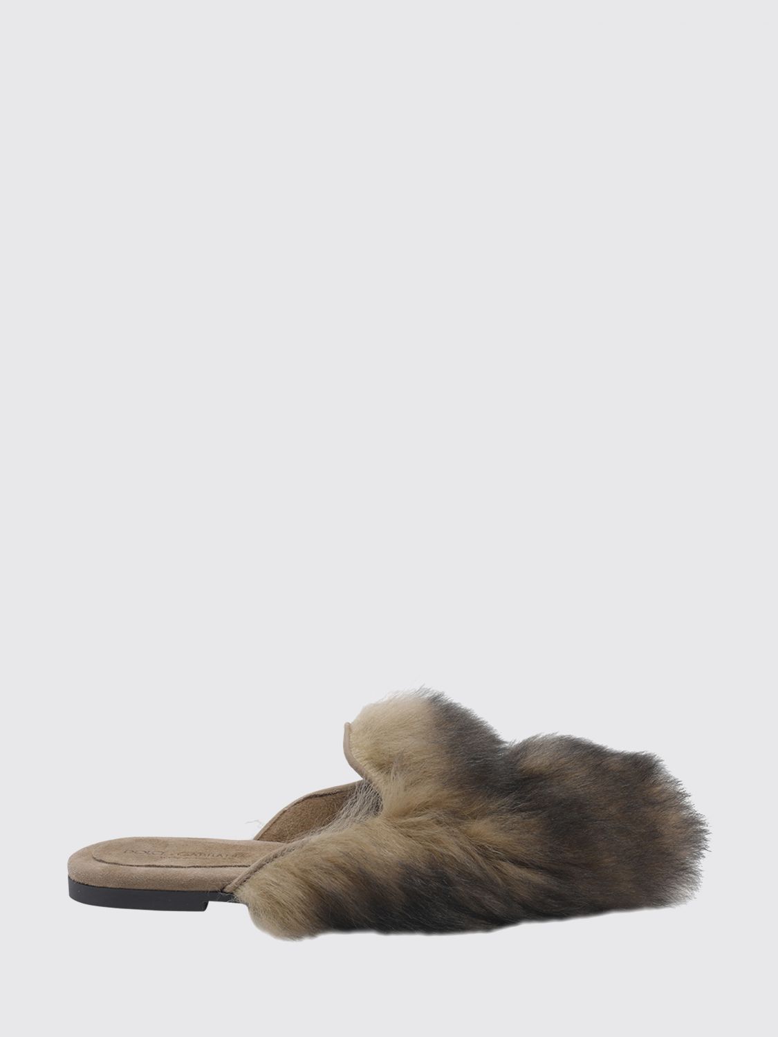 DOLCE & GABBANA Slipper aus Schaffell