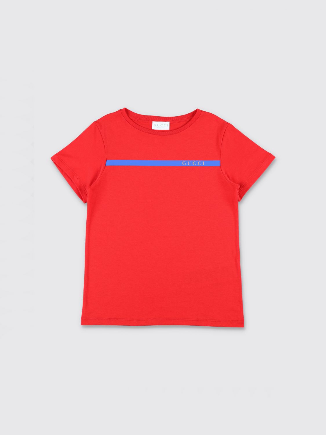 GUCCI T-shirt in cotone con logo