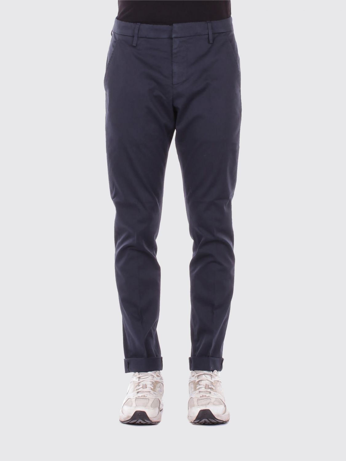 DONDUP Slim Fit Hose aus Baumwolle