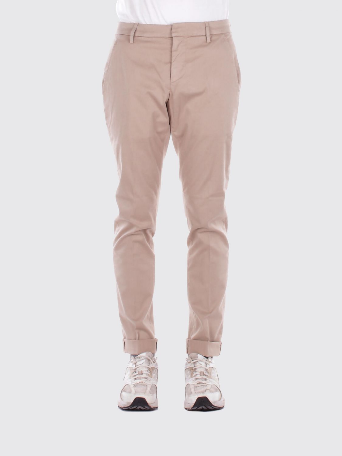 DONDUP Slim Fit Hose aus Baumwolle
