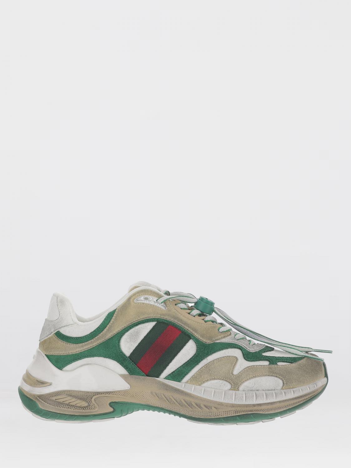 GUCCI Sneakers 2.0 in camoscio used