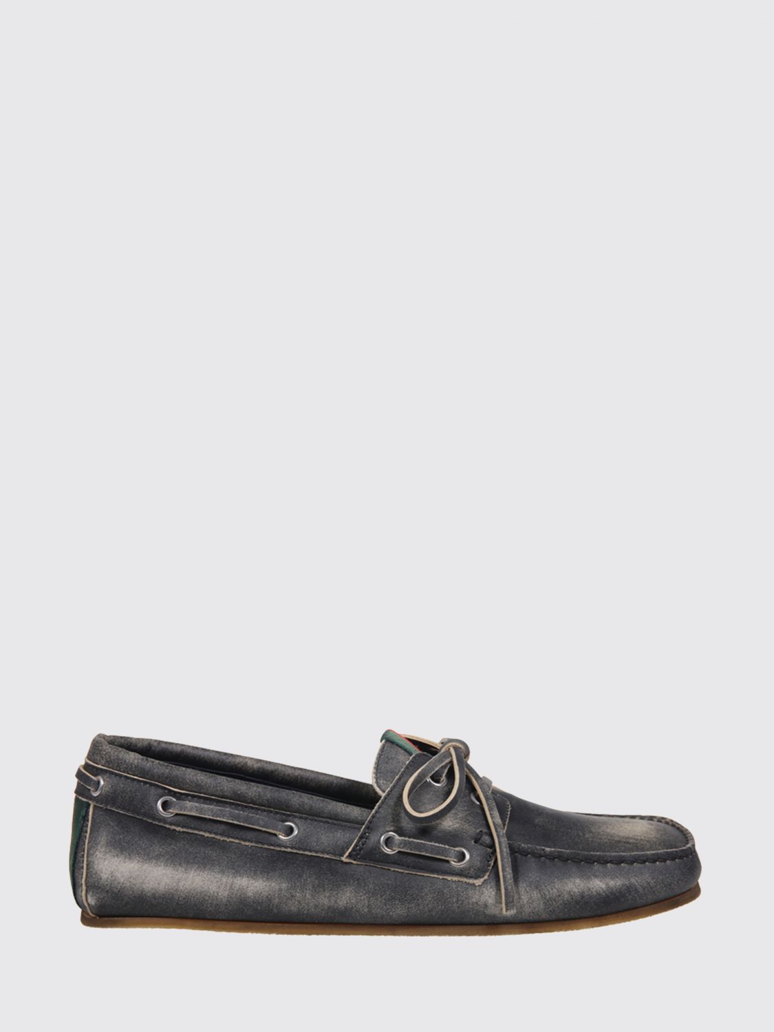 GUCCI Mocassino da barca in pelle used