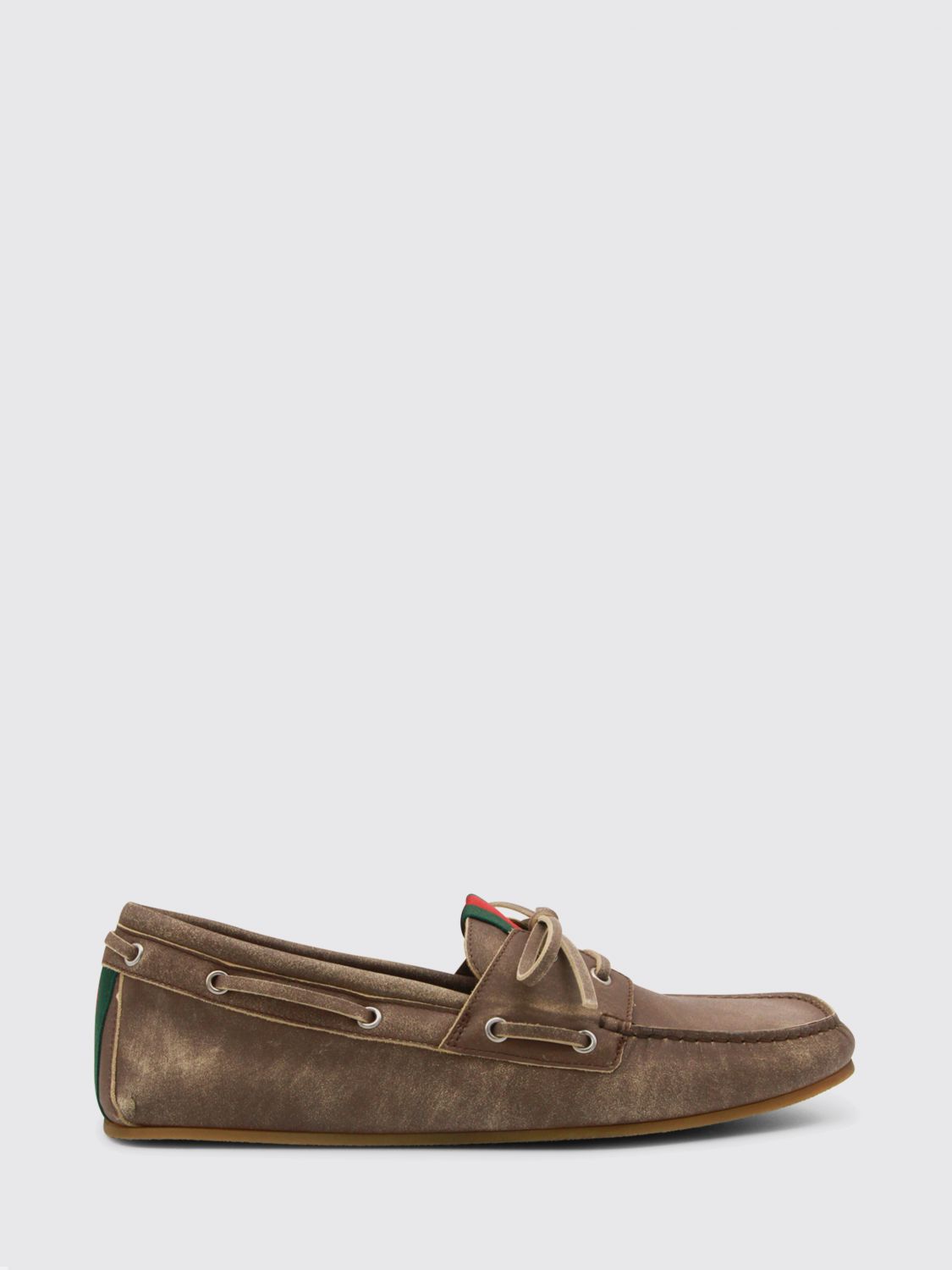 GUCCI Mocassino da barca in pelle used