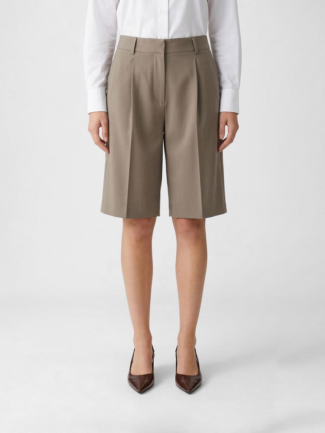 TOTEME Linen Blend Tailored Shorts　TOTEME リネンブレンドテーラードショーツ TOTEME