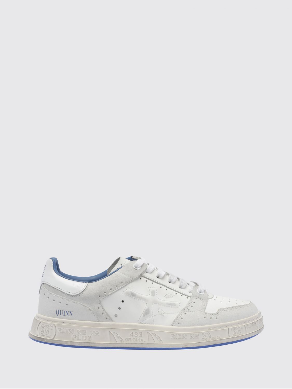 Premiata Quinn Leather Sneakers · 45