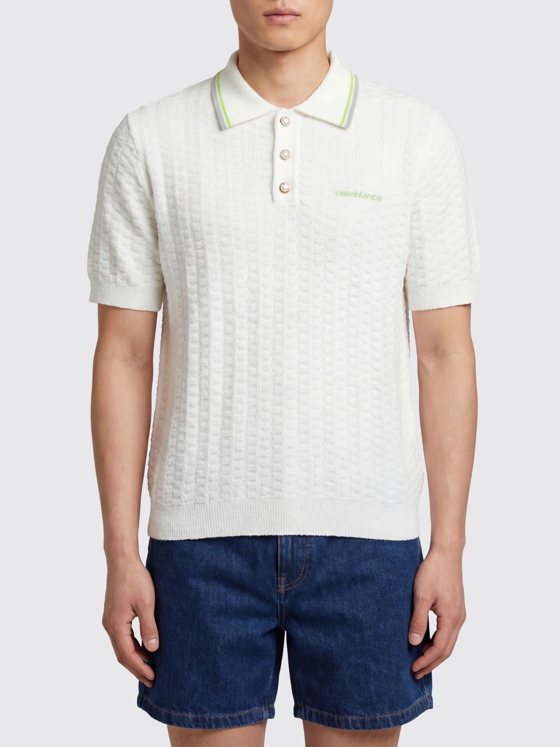 CASABLANCA T-Shirt Uomo colore Bianco