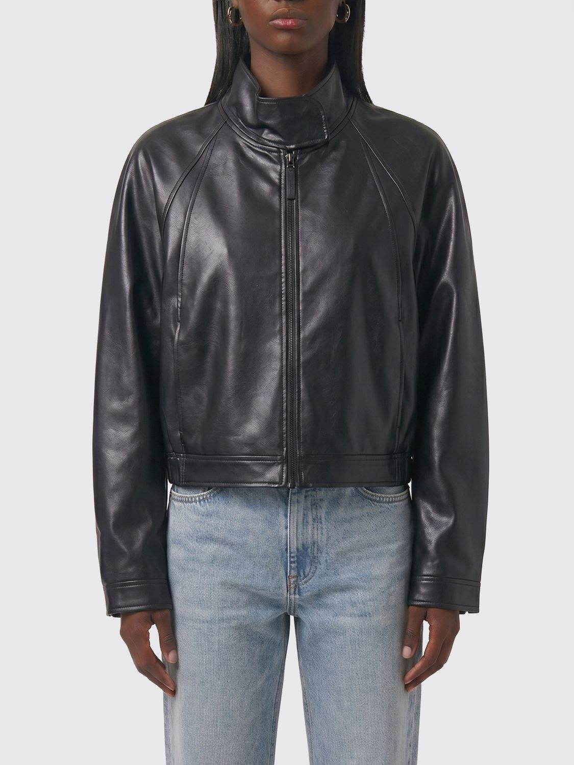 LOW CLASSIC Giacca in pelle sintetica