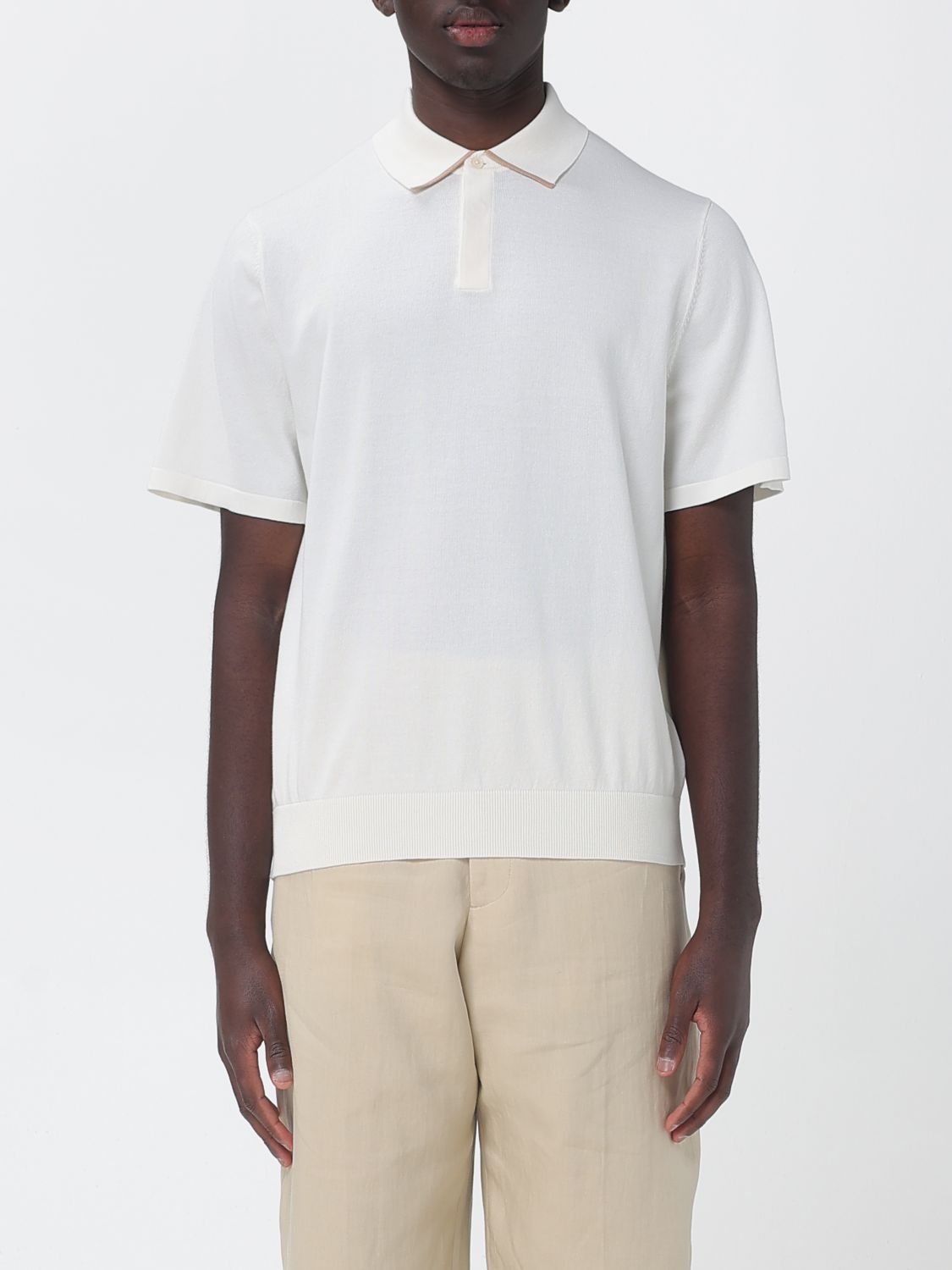 PAUL SMITH Polohemd aus Bio-Baumwolle