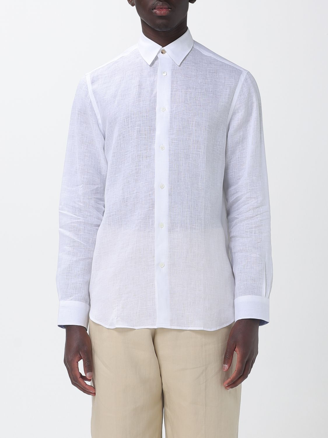PAUL SMITH Classic Linen Shirt