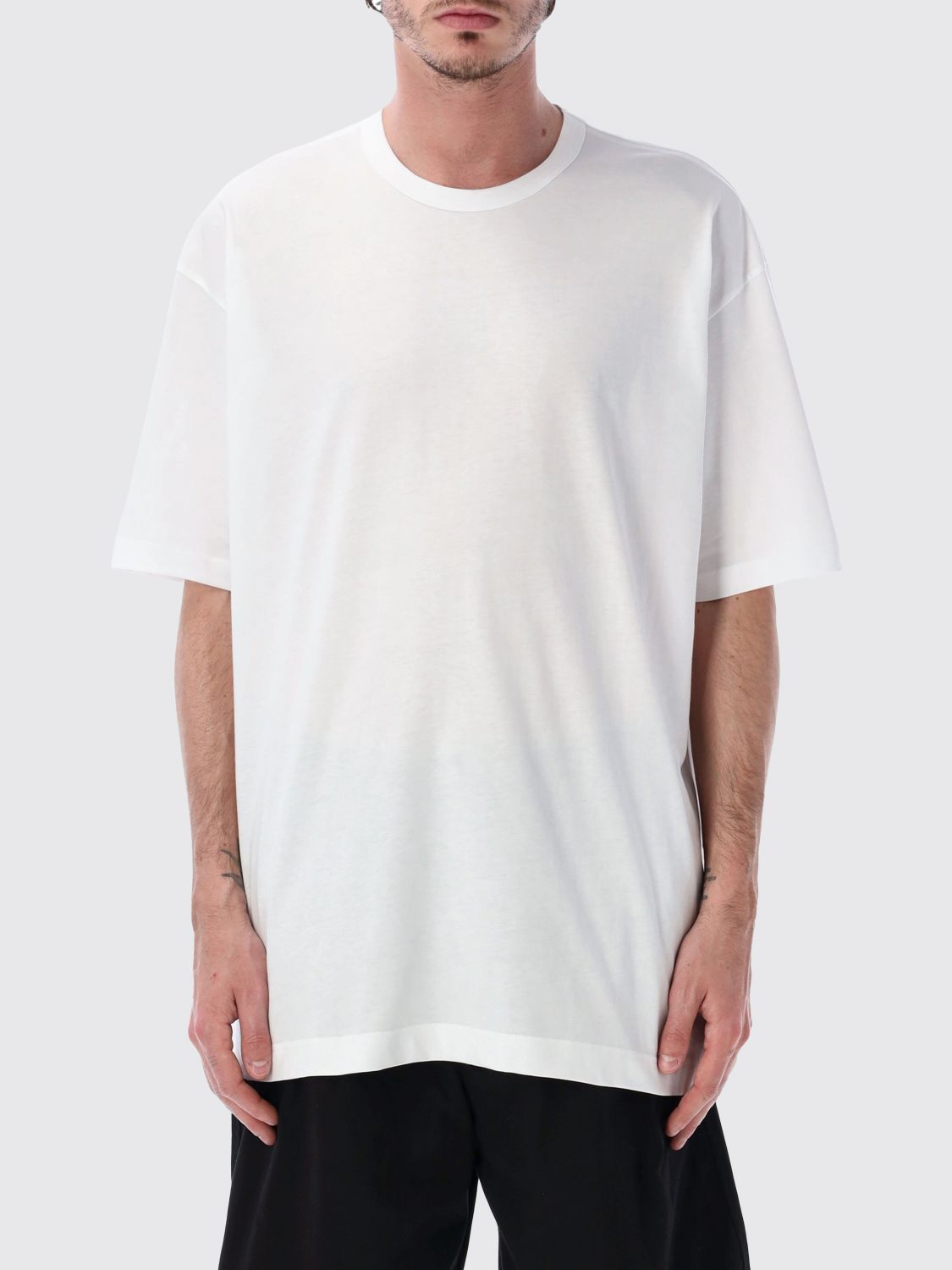 COMME DES GARÇONS Oversized Cotton T-shirt with Logo　COMME DES GARÇONS ロゴ入りオーバーサイズコットンTシャツ COMME