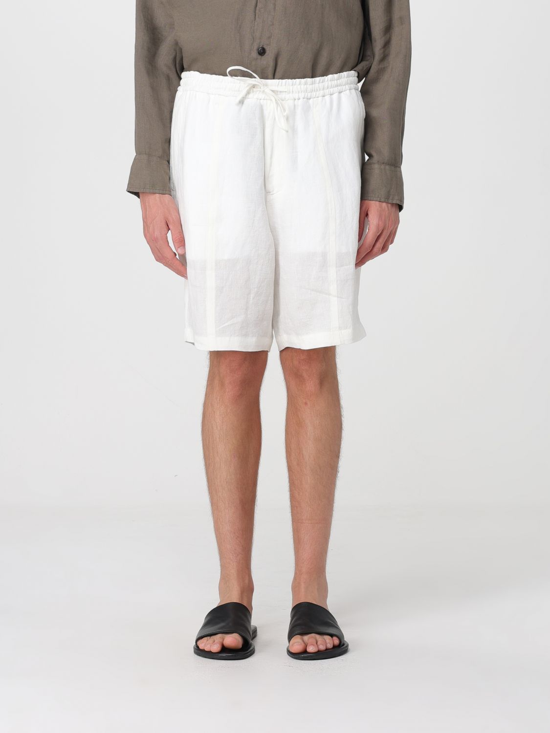 EMPORIO ARMANI Leinen-Shorts