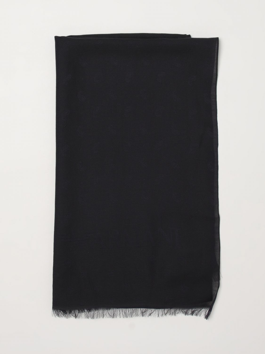 EMPORIO ARMANI Stola in misto cotone con Eagle jacquard