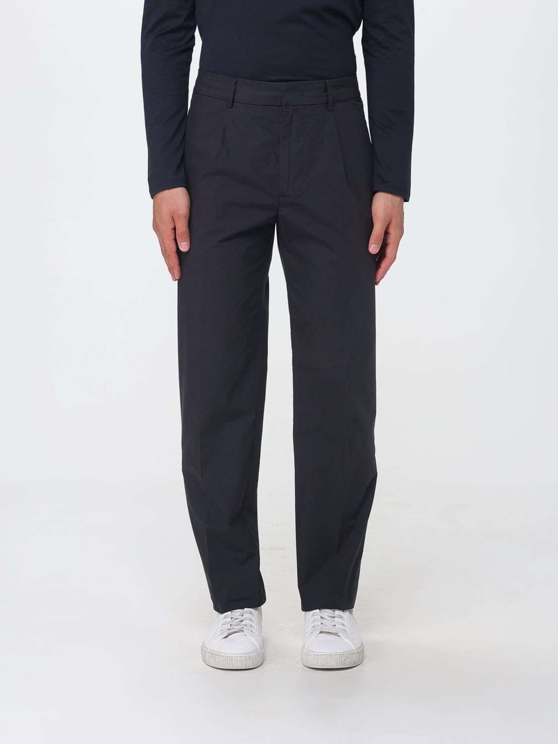 EMPORIO ARMANI Pantaloni slim fit in cotone