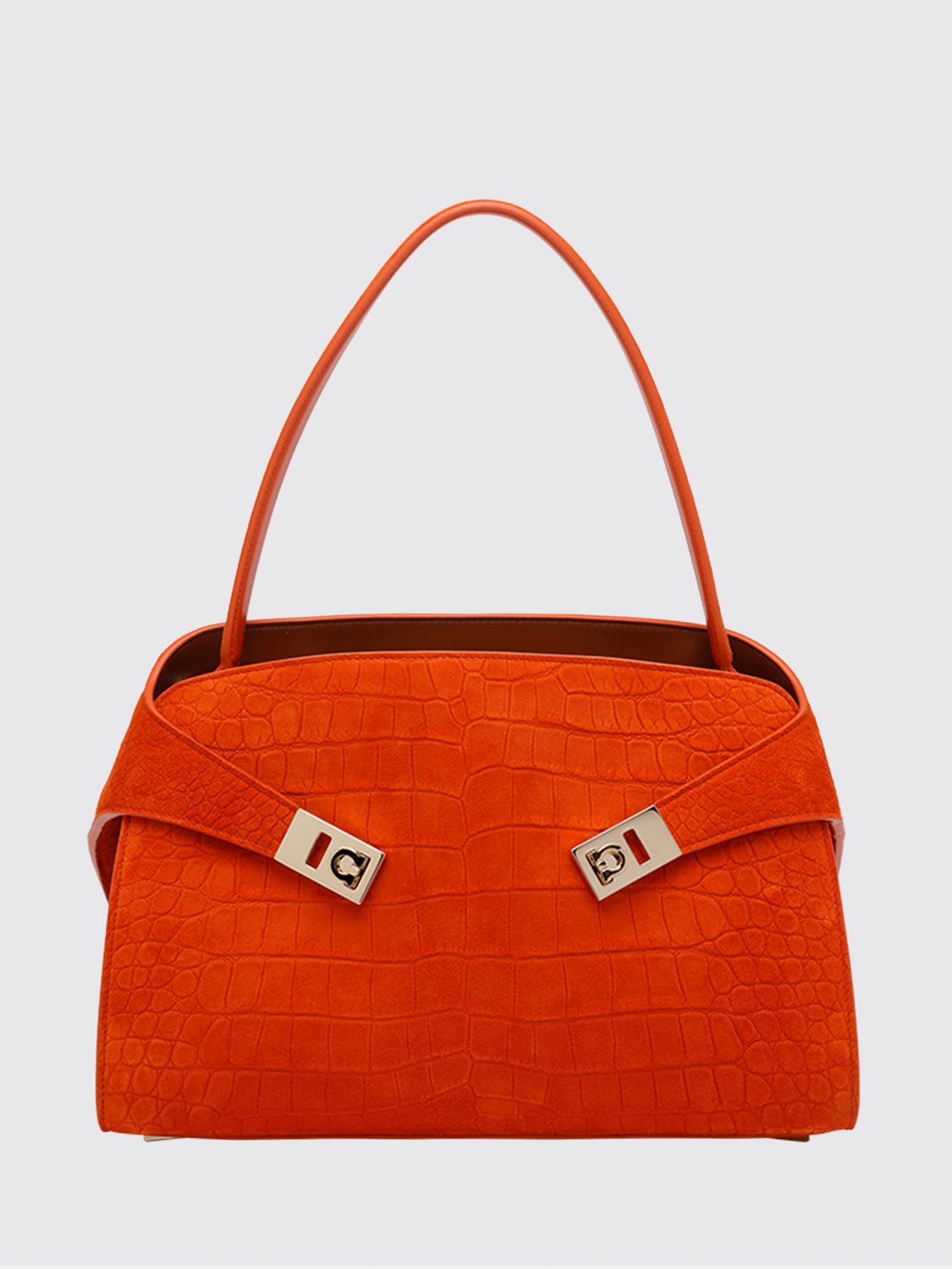 Sac Porté épaule FERRAGAMO Femme couleur Orange OS