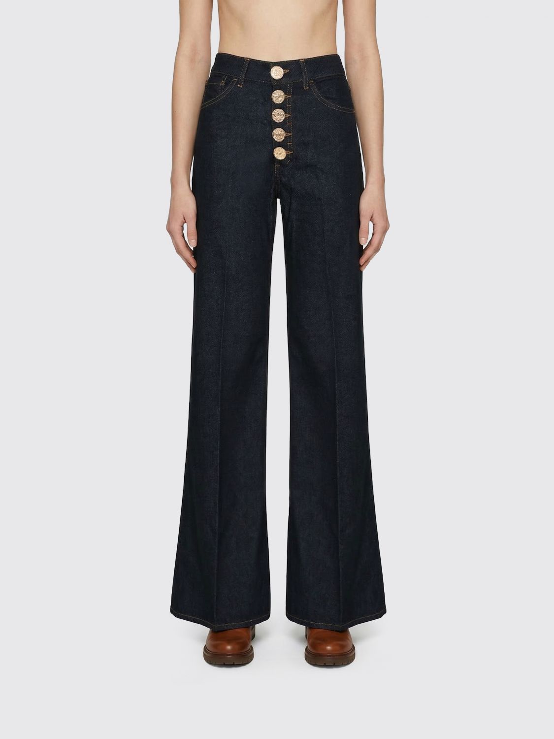 DONDUP Flared Jeans aus Denim