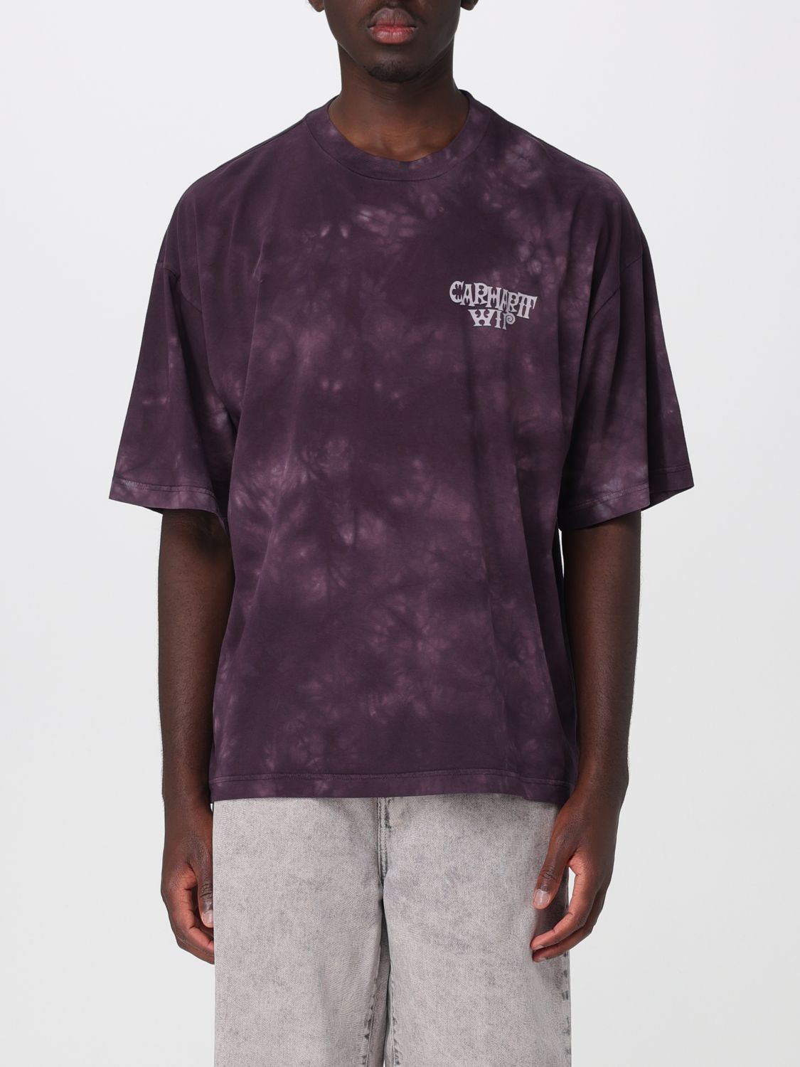 CARHARTT WIP Rundhals-T-Shirt aus Baumwolle mit Print