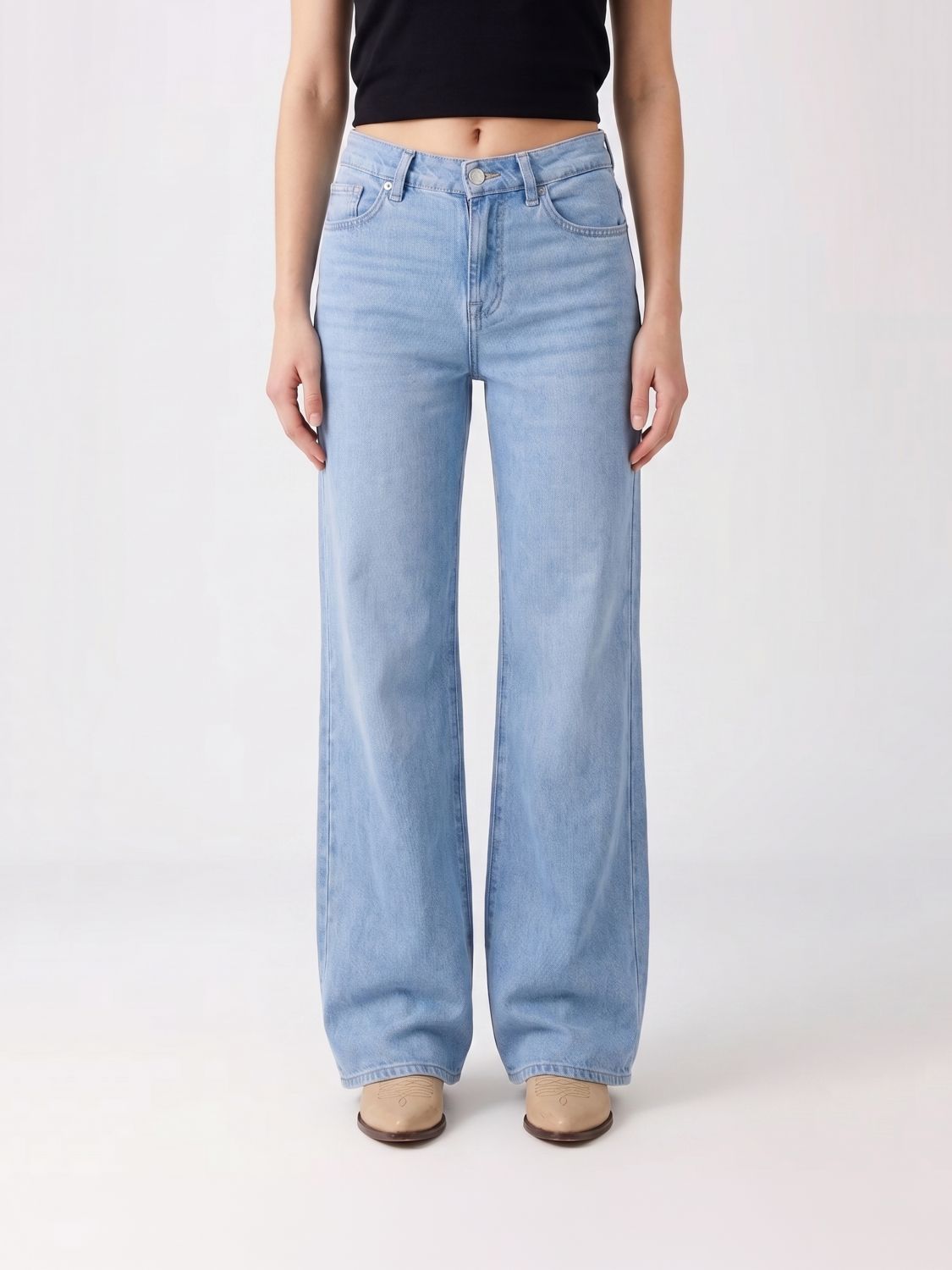 7 FOR ALL MANKIND Flared Jeans aus Denim