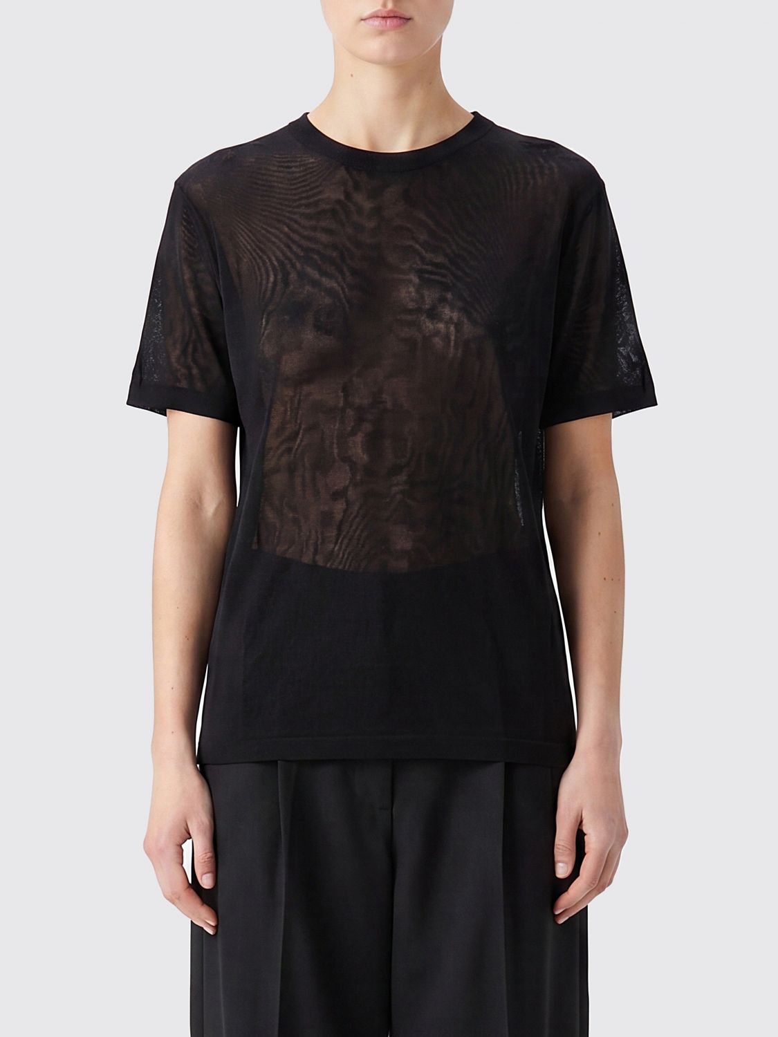 STUDIO NICHOLSON T-Shirt Damen Farbe Schwarz