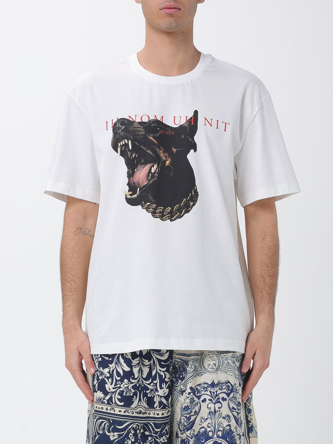 Ih Nom Uh Nit Printed Cotton T-shirt