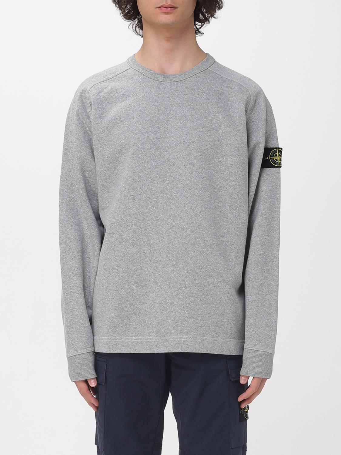 STONE ISLAND Cotton Crewneck Sweatshirt　STONE ISLAND コットン クルーネック スウェットシャツ STONE