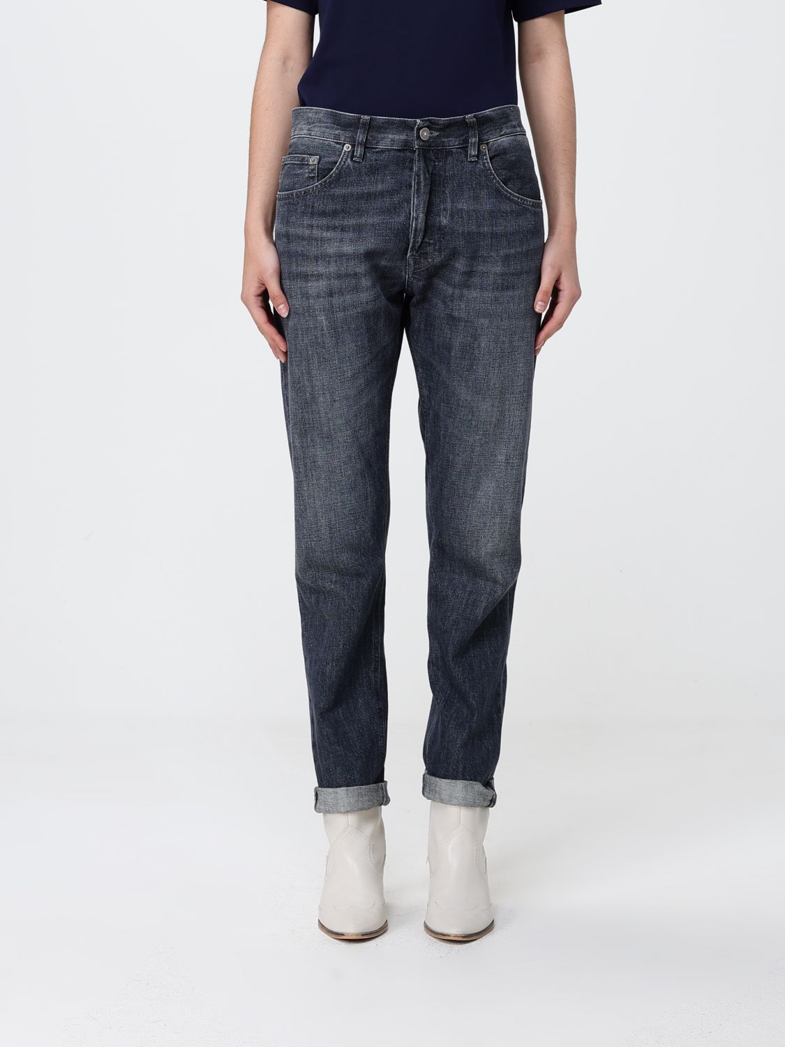 DONDUP Slim Fit Jeans aus Baumwolldenim