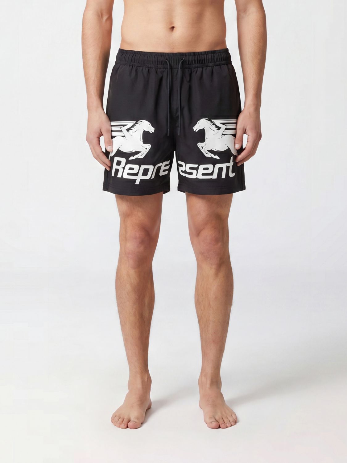 REPRESENT Costume da bagno con logo