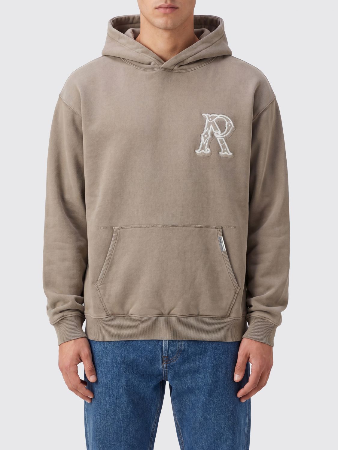 REPRESENT Felpa con cappuccio in cotone