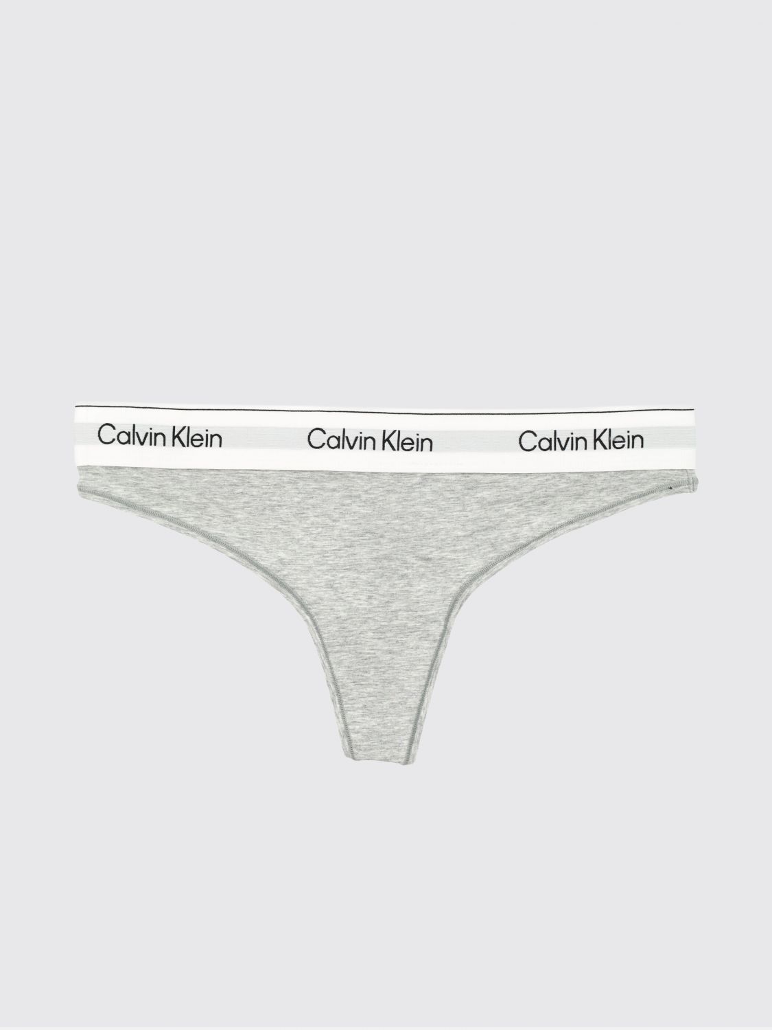 CALVIN KLEIN Tanga aus Baumwollmischung mit Logo