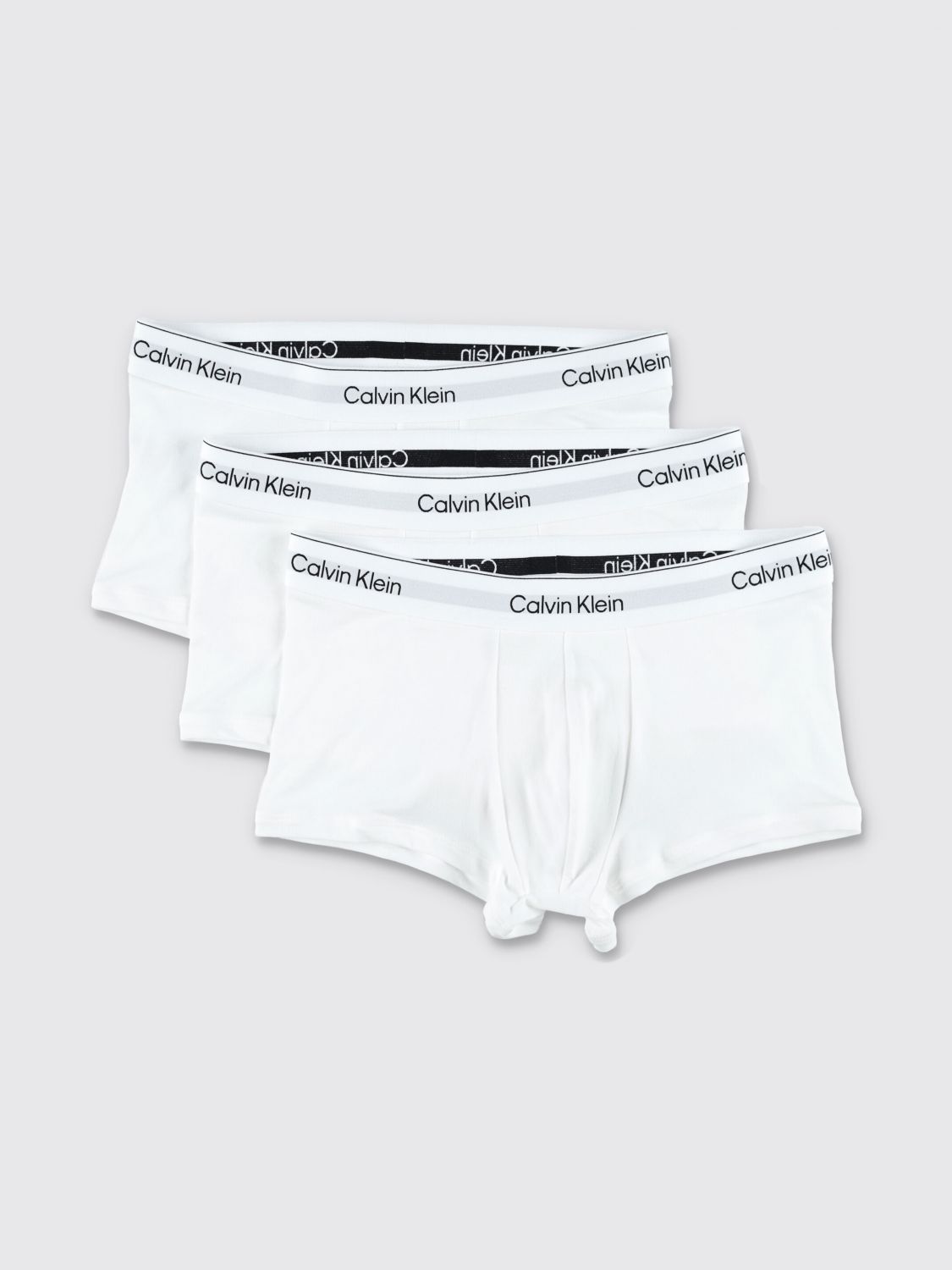 Calvin Klein Set of 3 Stretch Cotton Boxers