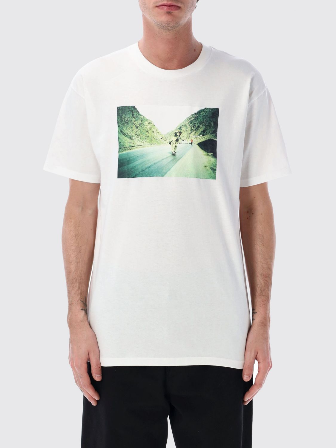 OBEY Bedrucktes Baumwoll-T-Shirt