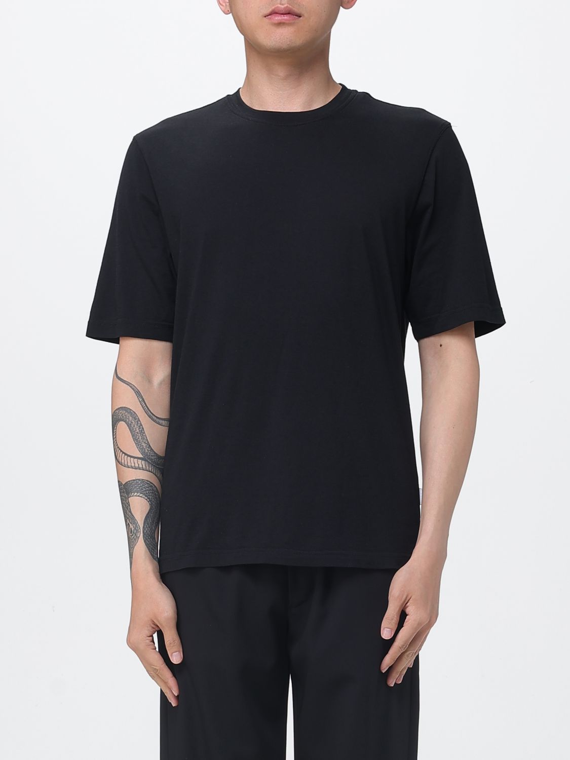 Lardini Cotton and Silk T-shirt